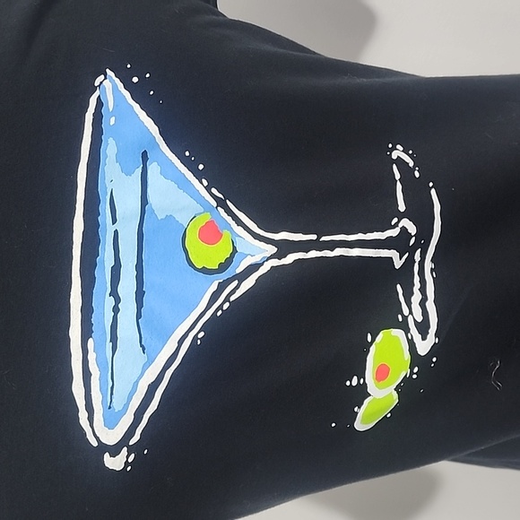 I Like It Dirty Martini Scoop Neck T Shirt - Picture 7 of 9